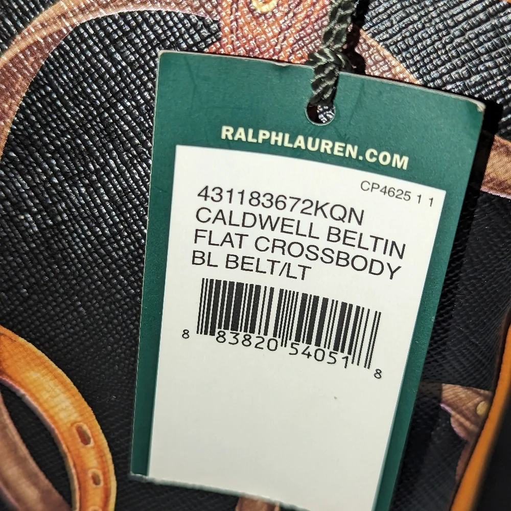 Lauren Ralph Lauren Caldwell beltin flat crossbody._10
